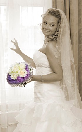 Hochzeitsfoto Italienische Braut